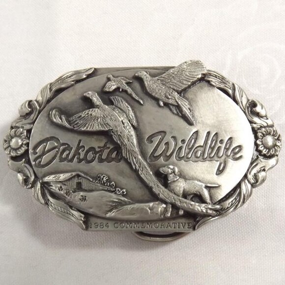 1984 Dakota Wildlife Limited Edition Commemorative Belt Buckle - 605/1000 - Picture 9 of 10